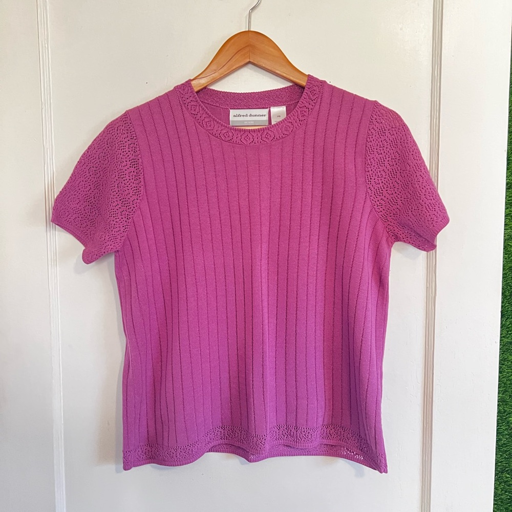 Lovely Purple/Pink Top Alfred Dunner 🪴